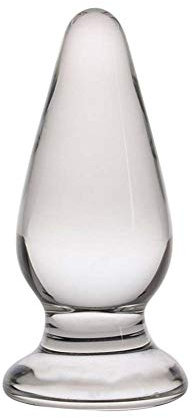 SXOVO Tappi Anali di Vetro Trasparente di Vetro Dildo Anale Butt Plug Classico Dildo Anale Dildo Giocattoli Anali Giocattoli Del Sesso Per Le Donne E Gli Uomini