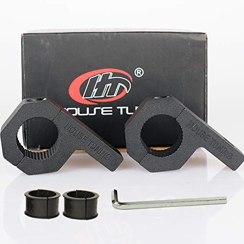 House Tuning 0.875 Clamps Roof Roll Cage Holder,LED Off-Road Light Horizontal Bar Tube Clamp 22mm(2pc-0.875 Clamp)