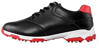 PGM Chaussures de Golf Imperméables Anti-dérapantes avec des Crampons pour Les Hommes