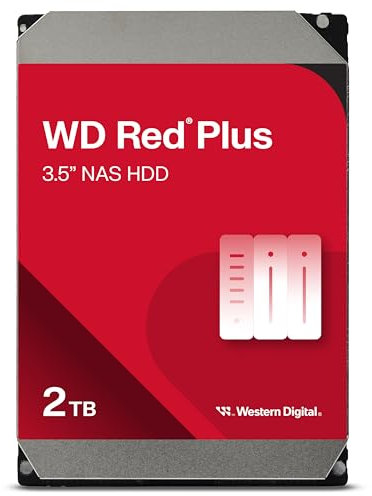 WD Red Plus 2 SATA 6 Gb/s 3,5 HDD