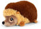 tachi Plüschtier Igel 18 cm, Liegendes Stofftier Waldtier, Kuscheltier Igelchen braun
