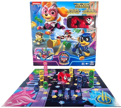 Spin Master Games - Paw Patrol: Der Mighty Kinofilm - Die Meteor Mission - Das actiongeladene Spiel zum Film für 2-4 Fellfreunde ab 4 Jahren