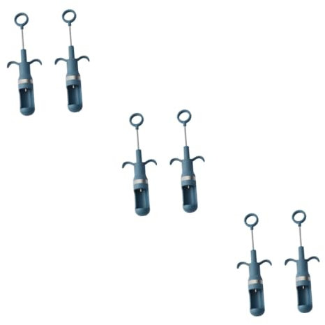 Ciieeo 3 Juegos De Descorazonadores De Frutas Y Verduras De Acero Inoxidable Herramienta Para Quitar Semillas De Cereza Prensa Fácil De Usar Utensilios De Cocina 2 Piezas X 3