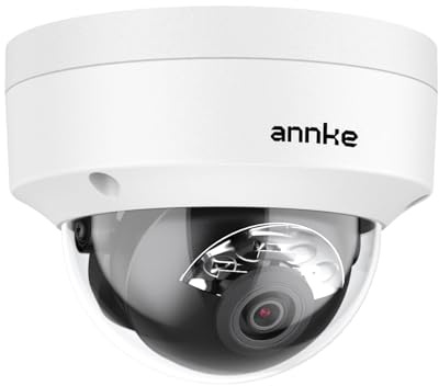ANNKE C800 4K 8MP PoE Security Camera with Spotlight Color Night Vision, AI Human & Vehicle Detection, 24/7 Recording with Audio, IP67 Waterproof IK08 Vandalproof for Outdoor/Indoor(Not PTZ)