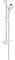 GROHE Tempesta Cosmopolitan 100 - Brausegarnitur (wassersparend, 3 Strahlarten, perfektes Strahlbild, Antikalk- System), chrom, 27576002