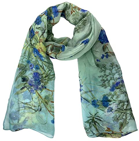 Xyueanlo Scarfs for Women Lightweight Scarves Fashion Print Pattern Scarf