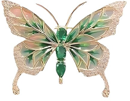 Reccisokz REC Broche Papillon,Broche Femme Vetement,Broches et Pins pour Femme,Broche de Vêtements,Décoration de vêtements pour Femmes et Filles