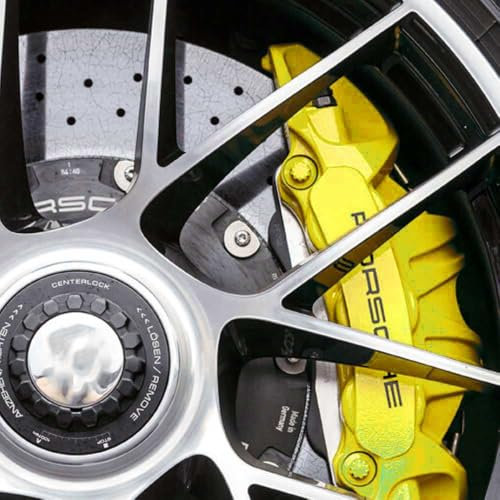 Brake Caliper Scratch Repair Paint – Easy-to-Apply, Heat-Resistant Solution for Caliper Restoration and Scratch Removal (1, Yellow)