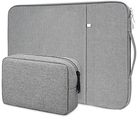 flintronic Custodia per Laptop da 14 Pollici, Sleeve per Laptop, Impermeabile Custodia Borsa Custodie Protettiva Compatibile con MacBook Pro/Acer/Dell/Lenovo/HP/Samsung/Sony/Asus, 14 Pollici