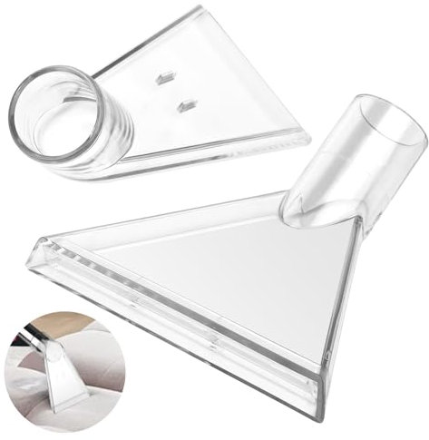 2 Piezas Boquilla de Almohadilla para Aspiradora, Accesorios de Boquillas para Aspiradoras, Boquilla de Mano para Aspiradora, Aspiradora Boquilla de Piso para Limpieza se Sofás, Tapicería y Alfombras