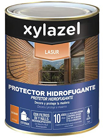 Xylazel Lasur Protector Hidrofugante Satinado Natural 750 ml