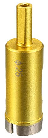 sourcing map 25mm Dry/Wet Hole Saws Diamond Core Drill Bit for Concrete Brick Block Stone Masonry Tile Glass