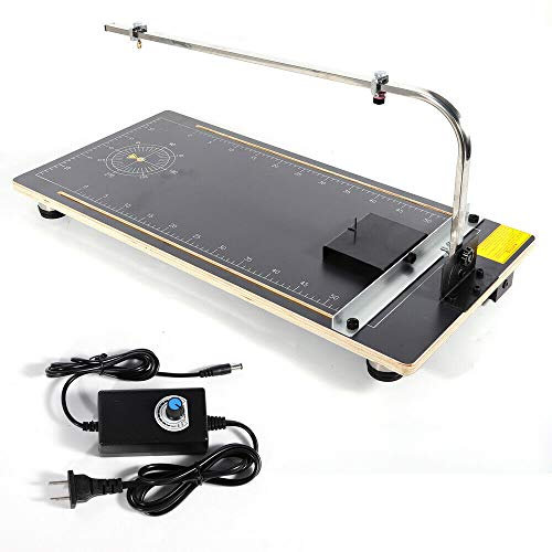 Styroporschneider, 220V Styroporschneidegerät Heißdrahtschneider, Schneidemaschine Regelbare Temper 50-300 ℃, für Styrodur, Styropor, Polystyrol Hartschaum