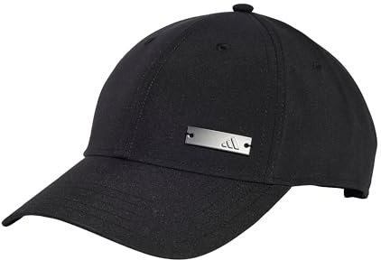 adidas Unisex Baseball Lightweights Cap Metal, Black, L