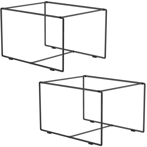 2 Sets Legal/Letter Size Hanging File Folder Frame,Fit Size Over 9.6”H/16.16”L File Cabinet Rail/Drawer/Inserts,Hanging File Holder,Desk Organizer for Accessories,Filing Box Anti-Scratch/Rusty