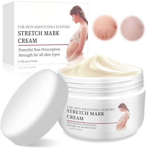 100g Crema Smagliature Gravidanza, Burro Corpo Postpartum, Antismagliature Gravidanza, Riduce le Smagliature,Idrata in Profondità,Per Ventre Ripristina l'Elasticità Cutanea Dopo il Parto