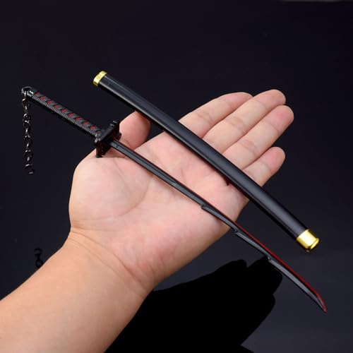 nyyuqi 1/6 Scale 10.23'' Samurai Sword Katana W/Scabbard Metal Fit for 12'' Action Figure Custom (#05)