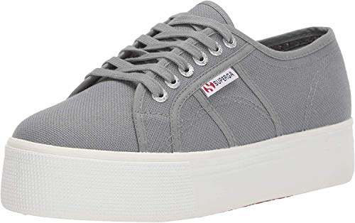 Superga Women's 2790-acotw Linea Up and Down Sneaker, Grau Grey Sage, 6 UK