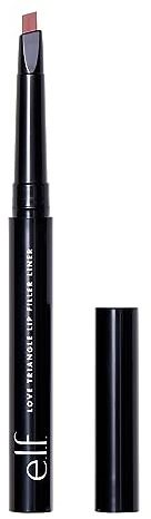 e.l.f. Love Triangle Lip Filler Liner, 2-in-1 Lippenkonturenstift Zum Modellieren Und Füllen, Langanhaltende, Intensive Farbe, Vegan & Tierversuchsfrei, Soft Pink, 0,7 g