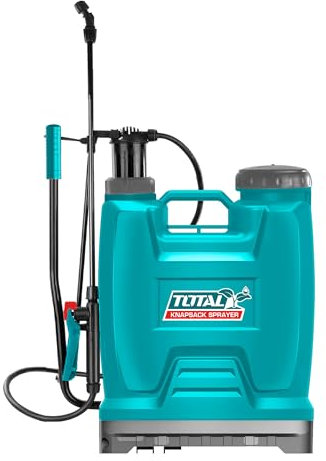 TOTAL - Pulvérisateur à Pression | Sac à Dos pulvérisateur | 16 litres | 4,5 Bar | Lance en Fibre de Verre | Modèle THSPP41602