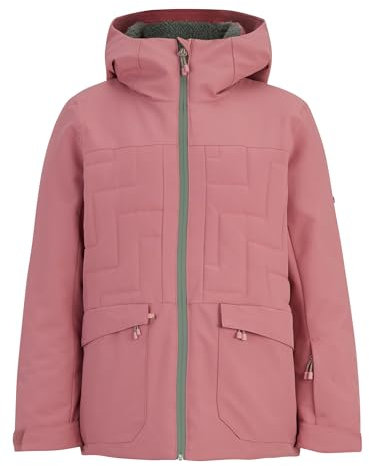 Ziener Kinder AFENI Ski-Jacke/Winterjacke | warm, atmungsaktiv, wasserdicht, rose blossom, 140
