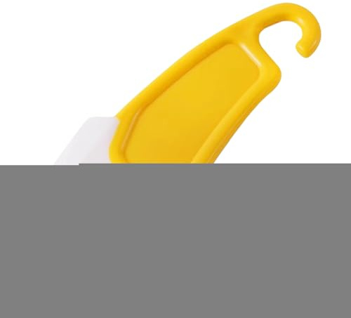 Grattoir de cuisson en silicone : dissolvant de grattoir d'aliments, outil résistant à la chaleur, spatule de nettoyage flexible | Nettoyant antiadhésif, poignée à prise douce pour évier,