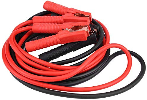 Ejoyous car starter cable, 1 pair 12V starter cables for petrol and engines, double construction (championship/2000A)