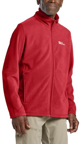 Jack Wolfskin Herren Taunus Fz M Fleece-Jacke, Adrenaline Red, XL EU
