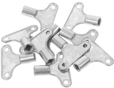 Angoily 10pezzi Chiave Per Sfiato Radiatori Strumento Per Valvole Scarico e Rubinetti Chiave Per Valvola Sfiato Per Migliorare Efficienza Dei Termosifoni