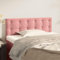 XINCXIN Kopfteil, Bett kopfteil schlafzimmermöbel modern headboard for Bed wandkissen wandpolster Rosa 80x5x78/88 cm Samt