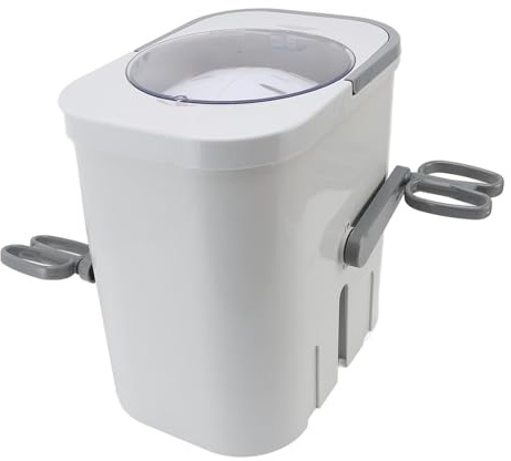 ciciglow Manual Clothes Washer, Non-electric Portable Rotary Washing Machine, Compact Hand Crank Rotary Washer for Dormitory Small Apartment