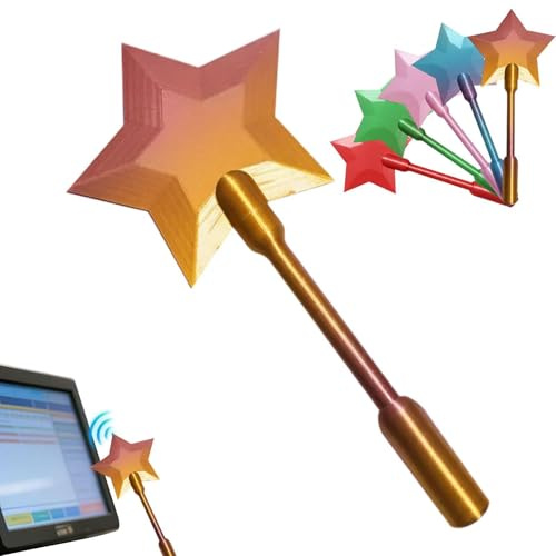 Betalningsstav för kreditkort, Star Magic Wands kontaktlösa betalkortshållare, 3D-tryckta kreditkort magiska stavar, för raves-parter, skämt och kontaktlösa betalningar