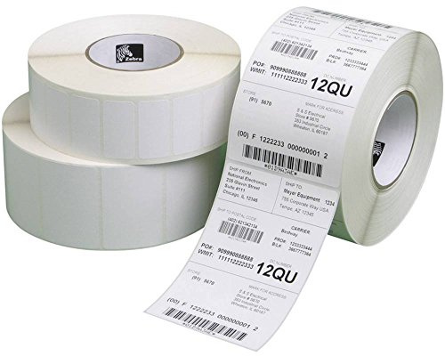 Zebra Z-Select pk 8 Drucker-Etiketten, weiß, Thermo-Transfer, Papier, 51 x 25, 8 Stück