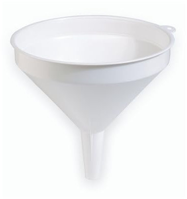 Ecoplast | Imbuto Cucina in Plastica 26cm, Bianco, Made in Italy