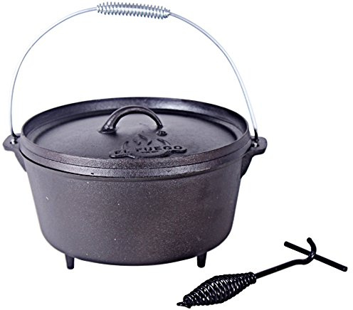 El Fuego Dutch Oven 8,46 L, schwarz