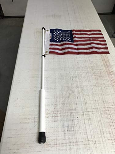 South Wind Designs Bootsflaggenmast für Rutenhalter und/oder Raketenwerfer und amerikanische Flaggen-Kombination (90 cm)