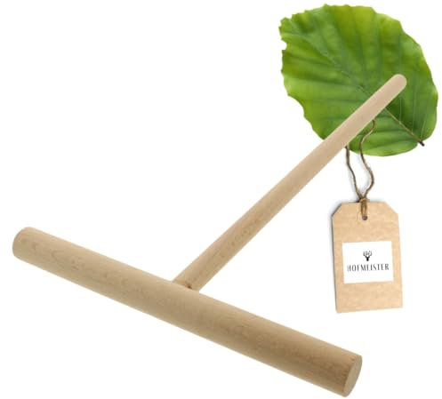 HOFMEISTER® Répartiteur de pâte à crêpes, 14 cm de large, 22 cm de long, en bois