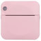 Luqeeg Thermo-Etikettendrucker, Bluetooth-Etikettendrucker, Versandetikettendrucker für Mobilgeräte, Büros, Notizen, Versandpakete und Porto, 200-DPI-Auflösung, kein Tintendruck (Rosa)