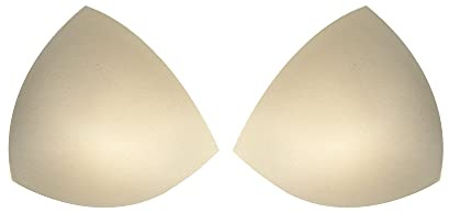 3 Paires de coussinets de soutien-gorge ou de bikini, rembourrage de soutien-gorge, coussin de soutien-gorge, rembourrage de bikini, (Beige2, XXL - 3 Pairs)