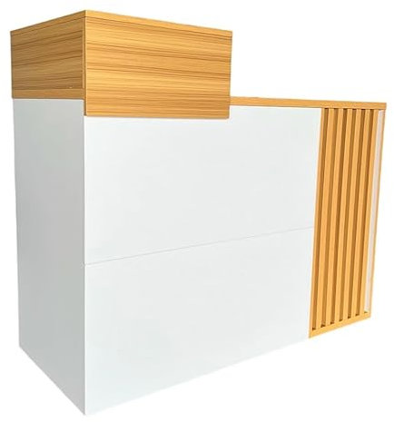 Jet-Line® | Empfangstheke | Theke | Empfangsmöbel | Büro | Arbeitsplatz | Praxis | Empfangstresen | Büromöbel | wiess| Avignon | Eiche | Salon | Kanzlei