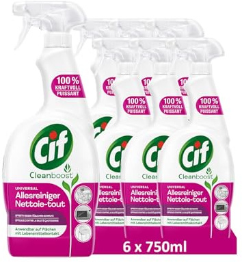 Cif universalrengöringsmedel, universell universalrengörare, 750 ml (6-pack (6 x 750 ml))