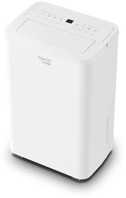 BALTIC 16L, Deumidificatore con capacità 16L, Flusso D'Aria 140m³/h, Serbatoio 3L, Modalità Lavanderia, Controllo Remoto, Funzione Scongelamento Intelligente, Timer 24 ore