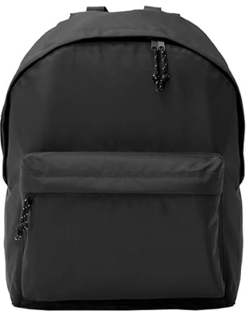 Générique Sac à dos classique 20L – Polyester 900D ultra résistant – Compartiments spacieux – Dos et bretelles rembourrés – Étiquette amovible – Noir