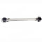SUPERTOOL - Chiave combinata 4 in 1, doppia estremità a cricchetto a doppio anello, metrica per la riparazione (4 mm x 5 mm e 6 mm x 8 mm).