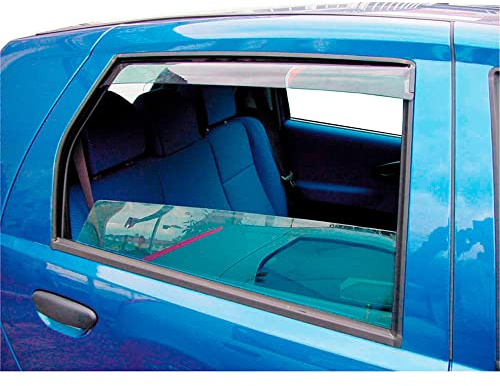 Hintere Windabweiser (1 Set) für die Fahrer und Beifahrerseite-CLI004M2153 passend für OPEL Mokka B FLH, TYP U, 5-Door, 2021-
