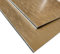 Panneau Composite Aluminium Brossé Or Reversible Or clair Or foncé 3mm. Plaque alu avec au Centre un Polyéthylène (PVC) - 100 x 400 mm