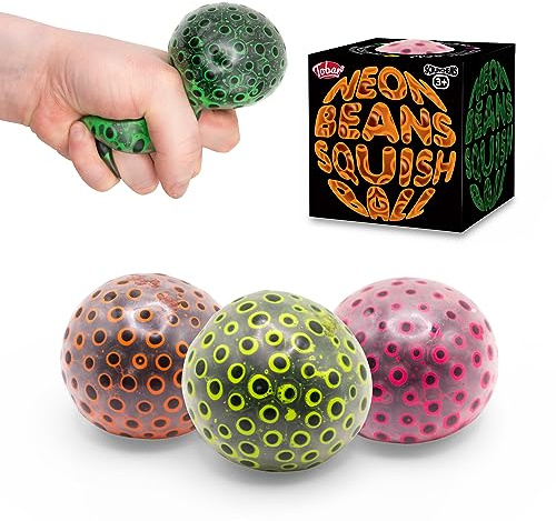 Neon Beans Squish Ball