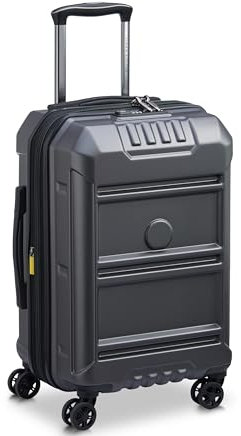 DELSEY PARIS - REMPART - Valise Cabine Rigide 55x35x26 cm - 39 L - S - Anthracite