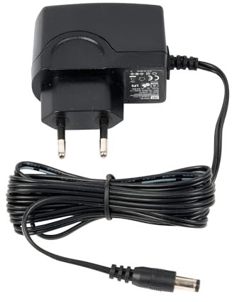 Sportime Netzteil Alpine | Passend für Airhockey Tisch Alpine | Stabile Stromversorgung | 1 Stück | Schwarz | Für zuverlässigen Dauerbetrieb