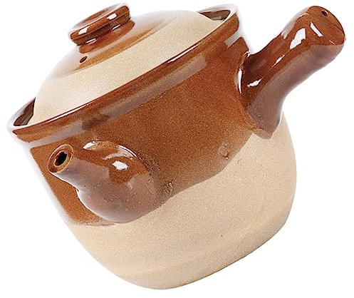 Bouilloire à café sur la cuisinière, théière turque, marmite en argile coréenne, marmite à décoction, poterie japonaise, bouilloire bouillante, marmite de cuisson en argile, Casserole de médecine c